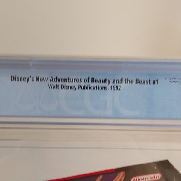 Disney's New Adventures of Beauty & The Beast CGC Graded 9.4 White Pages - Picture 8 of 11